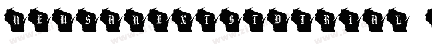 NeusaNextstdTrial wi字体转换